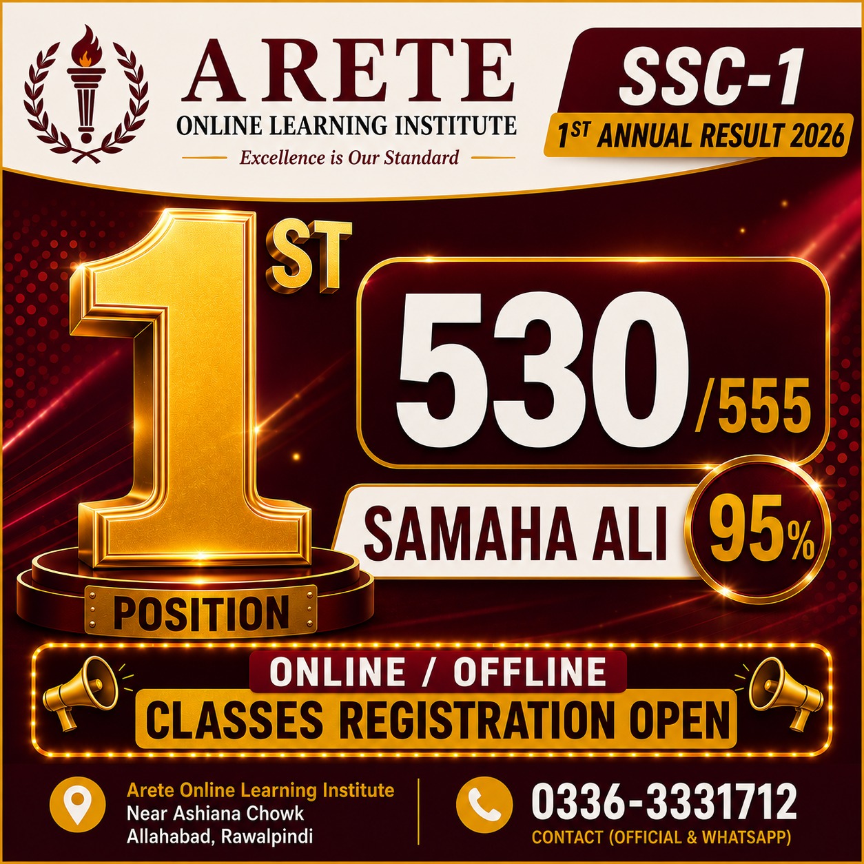Arete Announcement 2
